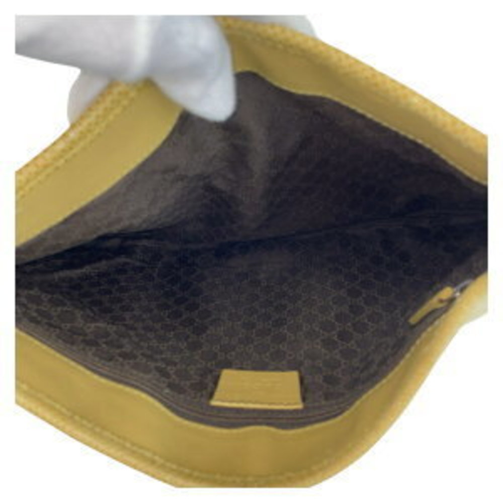 Gucci Jackie Beige Python Shoulder Bag - image 3